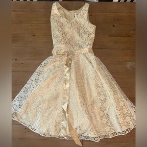 Formal gold dress